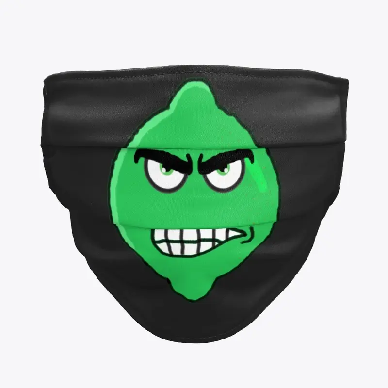 Triggered Limey Cloth Face Mask